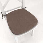 Biante podsedák BKR-504 Hnědý 39 x 37 x 3 cm Oblý – Zbozi.Blesk.cz