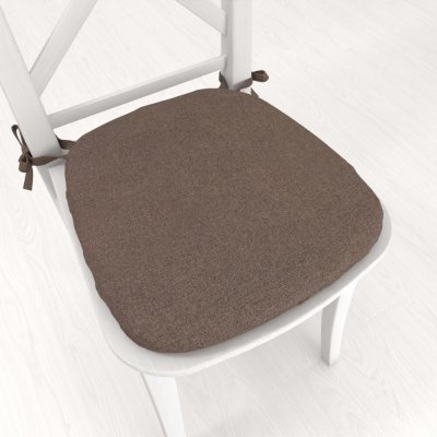 Biante podsedák BKR-504 Hnědý 39 x 37 x 3 cm Oblý – Zbozi.Blesk.cz