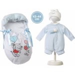 Llorens M844-51 obleček pro miminko New Born 43-44 cm – Zboží Mobilmania