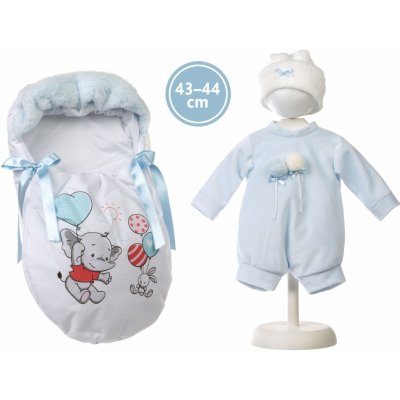 Llorens M844-51 obleček pro miminko New Born 43-44 cm – Zboží Mobilmania