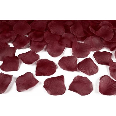PartyDeco PartyDeco Lupeny růží tmavě červené 500 ks – Sleviste.cz