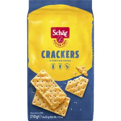 Schär Crackers bezlepkové krekry 210 g – Sleviste.cz