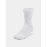 Under Armour UA aker 3 pack Mid-Crew-WHT-1373084-100 Bílá – Zboží Dáma