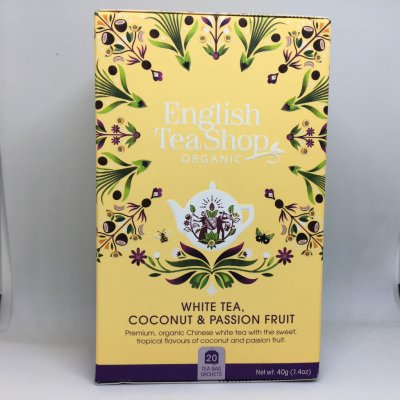 English Tea Shop Bílý čaj Kokos a Passion fruit Mandala 20 sáčků