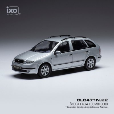 IXO Škoda Fabia I Combi 2000 Stříbrná 1:43 – Hledejceny.cz
