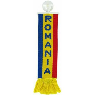 Vlajka dekorační ROMANIA – Hledejceny.cz