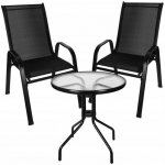 Iso 16198 Set balkonového nábytku stůl + 2 židle – Zboží Mobilmania