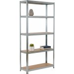Mamutex Zinkovaný kovový regál Standard 1800x900x400 mm – 5 polic – Zboží Dáma