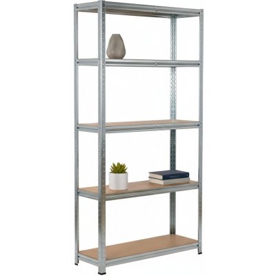 Mamutex Zinkovaný kovový regál Standard 1800x900x400 mm – 5 polic – Zboží Dáma