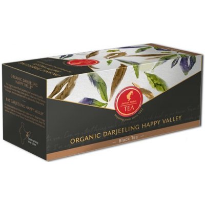 Julius Meinl Prémiový černý čaj Organic Darjeeling Happy Valley 18 x 2.3 g – Zboží Mobilmania