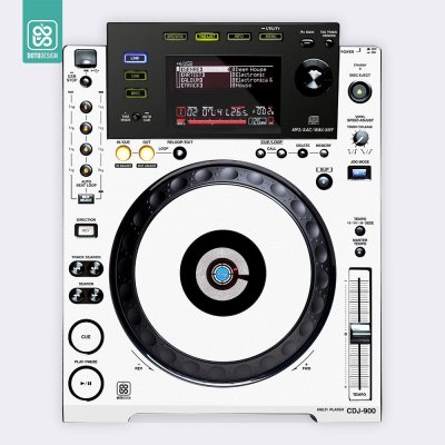 Doto Design Skin CDJ 900 FULL COLORS White – Zboží Živě