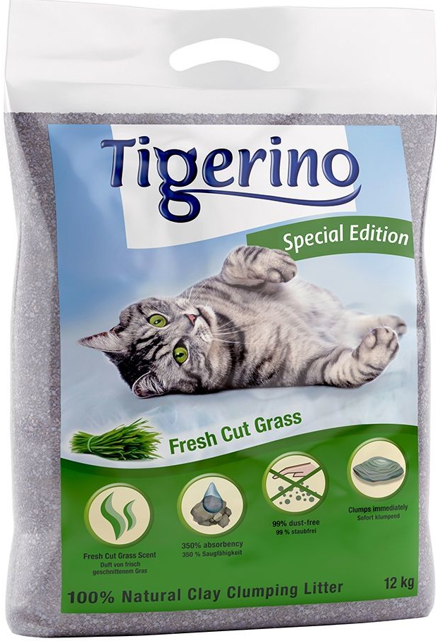 Tigerino Special Edition Fresh Cut Grass 2 x 12 kg