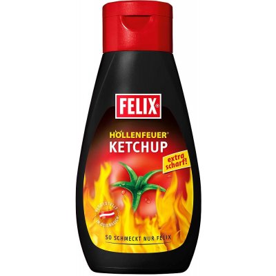 Felix pekelně pálivý kečup 450 g – Zboží Dáma