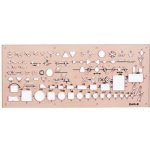 Koh i noor Souprava šablon elektro 703071 kouřová plast – Zboží Dáma