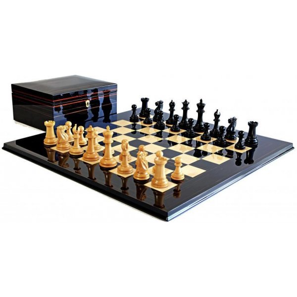 Luxusní šachové sety Ebony Winchester Makassar Combination od 8 925 Kč -  Heureka.cz