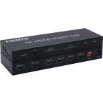 PremiumCord HDMI matrix switch 4:2,s audiem, rozlišení 4Kx2K (KHSWIT42B) – Zboží Mobilmania