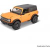 Sběratelský model Maisto Bronco 2021 Ford met oranžová 1:24