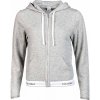 Dámská mikina Calvin Klein TOP hoodie FULL ZIP dámská mikina šedá Bílá Černá