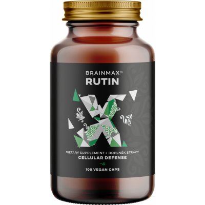 BrainMax Rutin 500 mg 100 rostlinných kapslí – Hledejceny.cz