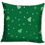 TipTrade Vánoční Zelené Vánoce 40 x 40 cm – Zboží Dáma