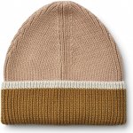 Liewood Čepice Ezra Beanie Dark rose / Sandy / Golden caramel – Zboží Mobilmania