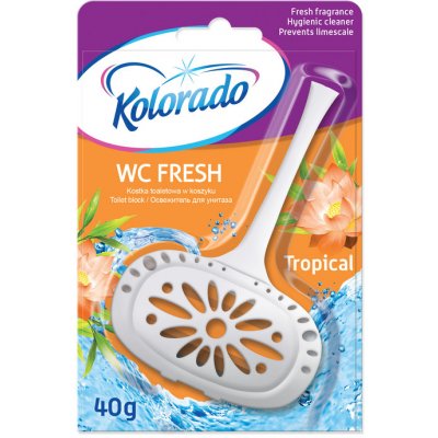 KOLORADO KOSTKA DO WC WC FRESH TROPICAL 40 g – Sleviste.cz