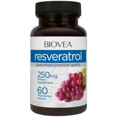 Biovea Resveratrol 250 mg 60 tablet – Hledejceny.cz