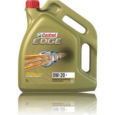 Castrol Edge Titanium FST V 0W-20 5 l – Zbozi.Blesk.cz