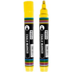 Easy Chalk Marker žlutý 10 ks S925636