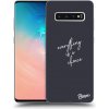 Pouzdro a kryt na mobilní telefon Samsung Picasee Ultimate Case Samsung Galaxy S10 Plus Everything is a choice