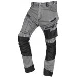Neo Tools pracovní kalhoty DENIM zesílení Oxford šedé