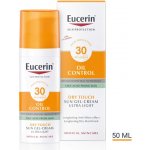 EUCERIN SUN ochranný krémový gel na opalování na obličej Oil Control SPF30 – Hledejceny.cz