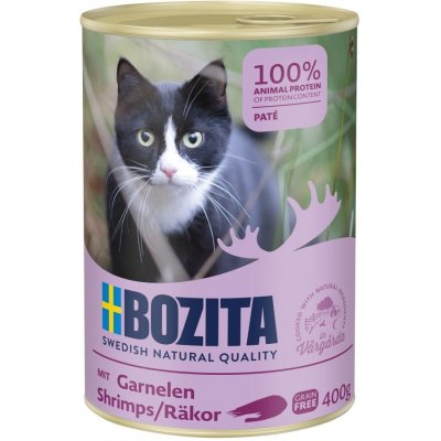 Bozita Cat paté s krevetami 0,4 kg – Zboží Mobilmania