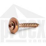 Klempířský vrut s podložkou 4,5x65mm POMĚDĚNÝ- (Mungo) – Hledejceny.cz