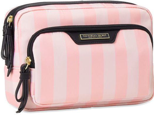 Victoria's Secret kosmetická taštička Glam Bag Signature Stripe od 656 Kč -  Heureka.cz