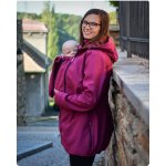 Softshellová těhotenská a nosící bunda Alice 2 tyrkysová – Zboží Dáma