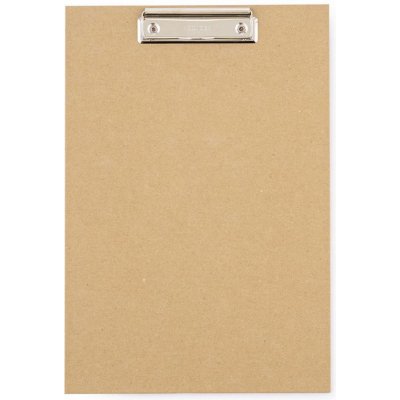 Karton PP Psací podložka A4 s klipem, lamino KRAFT nature – Zboží Živě