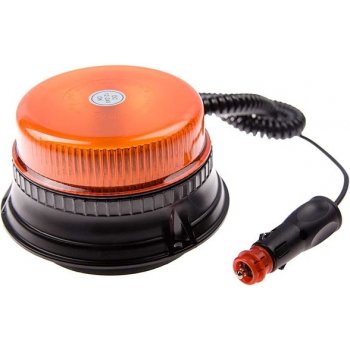 KMR PROFI LED maják 12-24V 12x3W oranžový magnet ECE R65 87x140mm