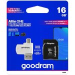 Goodram MicroSDHC 16 GB Class 10 M1A4-0160R12 – Hledejceny.cz