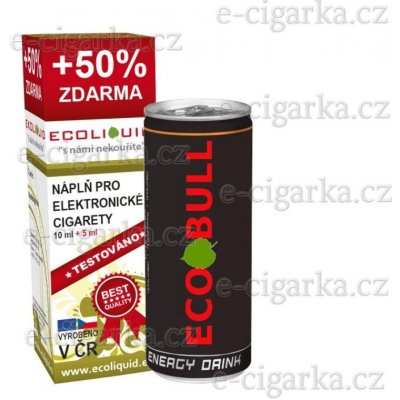 Ecoliquid ECOBULL 10 ml 0 mg – Zboží Mobilmania