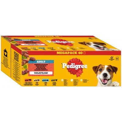Pedigree Smíšený výběr v želé 40 x 100 g – Hledejceny.cz