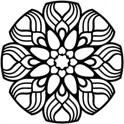 Creative Expressions Plastová šablona 14x14cm mandala č.2 – Sleviste.cz