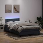 vidaXL Boxsprings matrací tmavě šedá samet – Zboží Dáma