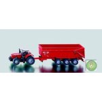 SIKU Farmer 1844 Traktor Massey Ferguson s přívěsem měřítko 1:87 – Hledejceny.cz