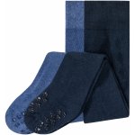 Lupilu Chlapecké punčochové kalhoty s bavlnou navy/modrá – Zboží Mobilmania