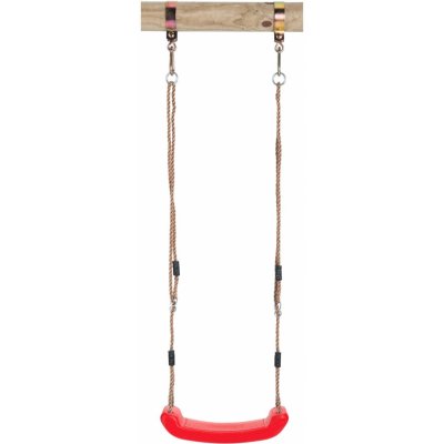 SwingKing houpačka se sedátkem červená 43 x 17 cm