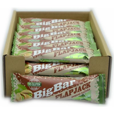 Flapjack ovesná tyčinka bez lepku pistácie Big Bar 24 x 40 g – Zboží Mobilmania