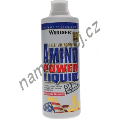 Weider Amino Power Liquid 1000 ml – Zbozi.Blesk.cz