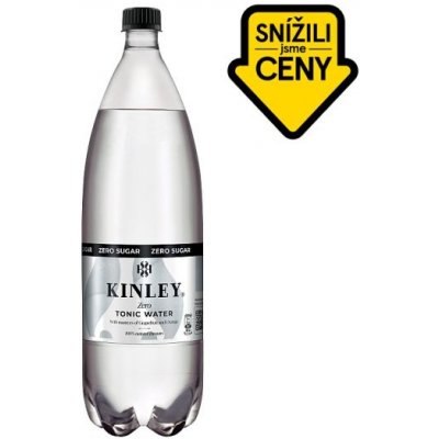 Kinley Tonic Zero Water 1,5l – Zboží Mobilmania