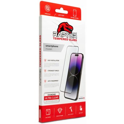 Swissten Raptor Diamond Ultra Clear 3D temperované sklo Apple iPhone X/Xs černé 84501716 – Zboží Mobilmania